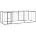 Gabbia Per Cani Da Esterno In Acciaio Con Tetto 12,1 M - Foto miniatura 1