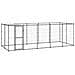 Gabbia Per Cani Da Esterno In Acciaio Con Tetto 12,1 M - Foto miniatura 1
