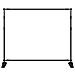 Supporti Per Fondali 2 Pz Neri 254x243 Cm In Acciaio - Foto miniatura 4