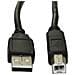 AK-USB-12 cavo USB 3 m USB 2.0 USB A USB B Nero - Foto miniatura 2