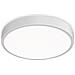Plafoniera Contemporanea Ray Metallo Bianco Led Integrato 44w 3000k Ip44 - Foto miniatura 1