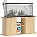 Supporto Acquario 121x41x58 Cm Legno Multistrato Rovere Sonoma - Foto miniatura 2