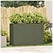 Fioriera Verde Oliva 120x40x80 Cm In Acciaio Laminato A Freddo - Foto miniatura 3