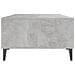 Lusso Casadino -  Tavolino Salotto Grigio Cemento 103,5x60x35cm Legno Multistrato - Foto miniatura 5