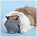 Museruola Per Gatti: Maschera Traspirante Anti-morso E Per Toelettatura Grey L - Foto miniatura 2