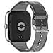 Cinturino In Tpu Trasparente Per Redmi Watch 5 E Xiaomi Band 9 Pro Black - Foto miniatura 3