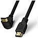 Cavo HDMI High Speed con Ethernet A /A M /M Angolato 90° 1m - Foto miniatura 1