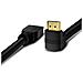 Cavo HDMI High Speed con Ethernet A /A M /M Angolato 90° 1m - Foto miniatura 5