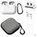Custodia Protettiva In Silicone Per Auricolari Bluetooth Wireless Compatibile Con Airpods 1/2 Generazione - Set Da 5 Pezzi Con Accessori Antiscivolo E Antigraffio White - Foto miniatura 1