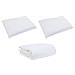 Piumone con cuscino 3 pcs Bianco Piume - Foto miniatura 1