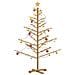 Albero di Natale in legno Marrone 150 cm Legno di pino massello - Foto miniatura 3