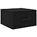 Armadio da Notte con cassetto 2 pcs Rovere nero 35 x 35 x 20 cm - Foto miniatura 6