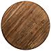 Tavolo Rotondo In Legno Finitura Invecchiata D80x80x79h Cm - Foto miniatura 4