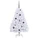 Albero di Natale artificiale Bianco 68 x 68 x 120 cm - Foto miniatura 4