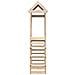Torre da Gioco Marrone 85 x 52,5 x 239 cm Pino massello - Foto miniatura 3