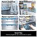 GBBS514CPY Frigorifero combinato Fit & Max 60cm, Classe C, 333L, AI Inverter, Prime Silver - Foto miniatura 13