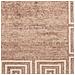 Runner Tappeto MARSA Bianco 80 x 200 cm Poliestere e PVC - Foto miniatura 6