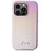 Guess Saffiano Iridescent Script Cover Per Iphone 15 Pro - Rosa - Foto miniatura 3