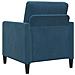 Set di Divani con Storage 2 pz Blu Poliestere - Foto miniatura 5