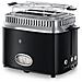 Tostapane Retro Classic Noir 21681-56 Acciaio inox Cottura Veloce Griglia per scaldare 1300 Watt - Foto miniatura 1