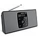 Digit Radio 2 S Portatile radio DAB + / FM stereo con Bluetooth audiostr eaming NERO / ARGENTO - Foto miniatura 2