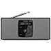 Digit Radio 2 S Portatile radio DAB + / FM stereo con Bluetooth audiostr eaming NERO / ARGENTO - Foto miniatura 1