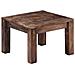 Tavolino Da Caffè 50x50x35 Cm Legno Massello Di Mango - Foto miniatura 1