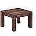 Tavolino Da Caffè 50x50x35 Cm Legno Massello Di Mango - Foto miniatura 7