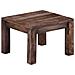Tavolino Da Caffè 50x50x35 Cm Legno Massello Di Mango - Foto miniatura 8