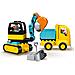 10931 DUPLO Camion e Scavatrice Cingolata - Foto miniatura 2