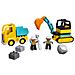 10931 DUPLO Camion e Scavatrice Cingolata - Foto miniatura 3