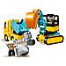 10931 DUPLO Camion e Scavatrice Cingolata - Foto miniatura 5