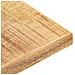 Piano Tavolo In Legno Massello Di Mango 25-27 Mm 70x70 Cm - Foto miniatura 5