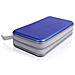 Cd Custodia Rigida 96 Capacit Di Plastica Portatile Holder Caso Di Corsa Cd Custodia Protettiva Zipper Dvd Disco Auto Di Archiviazione Sacchetto Del Raccoglitore (96 Capacit Blu) - Foto miniatura 3