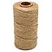 Corda Di Iuta 100m Marrone Naturale Juta Spago String 2 Ply Stringa Sottile Per I Mestieri Regalo Pacchetto Spago E Giardinaggio Applicazioni - Foto miniatura 1