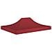 Tetto per Tendone per Feste 4,5x3 m Rosso Borgogna 270 g / m² - Foto miniatura 1