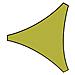 Triangolare vela solare gialla - Foto miniatura 2