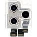 Fotocamera Posteriore Iphone 11 Pro E 11 Pro Max Compatibile + Connettori - Foto miniatura 1