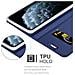 Custodia Compatibile Con Apple Iphone 11 Pro Max In Classy Blu Scuro - Coperchio Protettiva Con Chiusura Magnetica, Funzione Stand E Tasca Per Le Carte - Foto miniatura 6