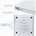 Lettore /Masterizzatore CD DVD Esterno Interfaccia USB 2.0 - Foto miniatura 3