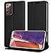 Custodia Compatibile Con Samsung Galaxy Note 20 In Classy Nero - Coperchio Protettiva Con Chiusura Magnetica, Funzione Stand E Tasca Per Le Carte - Foto miniatura 1