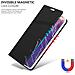 Custodia Compatibile Con Samsung Galaxy Note 20 In Classy Nero - Coperchio Protettiva Con Chiusura Magnetica, Funzione Stand E Tasca Per Le Carte - Foto miniatura 6