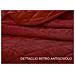 Copridivano Penisola Antimacchia Antiscivolo Trapuntato Imperiale Bordeaux 240 Sinistra - Foto miniatura 3