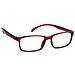 PR14A200 occhiali di moda Unisex Rettangolo Montatura piena Nero, Rosso - Foto miniatura 3
