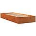 Giroletto Marrone Cera 90x190 Cm In Legno Massello Di Pino - Foto miniatura 2