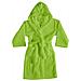 Accappatoio Con Cappuccio In Morbida Spugna Mod. Sophie Tinta Unita Vari Colori Xl Verde Acido - Foto miniatura 1