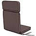 Cuscino Sedia Con Schienale, Cuscino Sedia Da Giardino, Coprisedia Con Schienale, Cuscino Per Sedie Da Giardino, Cucina E Soggiorno. - Schienale 72x49 Cm - Seduta 49x47 Cm - Marrone - Foto miniatura 14