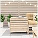 Poggiapiedi da Giardino 62x63,5x53,5 cm Legno Massello di Pino - Foto miniatura 3