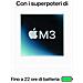 MacBook Pro M3 Monitor 14 " Full HD Mela M3 Ram 16GB SSD 1TB 4XUSB 2 Porte Thunderbolt MacOS Sonoma - Foto miniatura 4