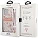 Cover Per Iphone 13 Pro Marble Strap, Rosa - Foto miniatura 3